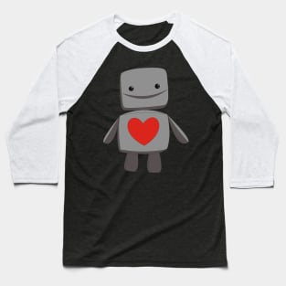 Robot love Baseball T-Shirt